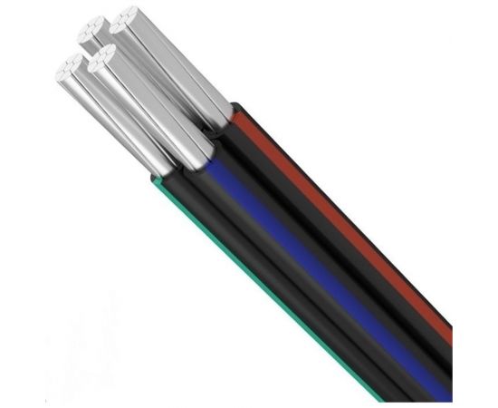 Самонесущий изолированный провод сип-4 4x16 гост (30 метров) iTOK i-KPP-SIP-4-4160-30 