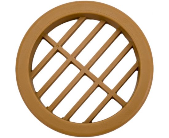 Решетка круглая вентиляционная (d=47 мм; светлый дуб) Volpato 2190-443-RC 