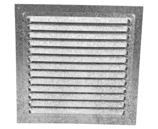 Решетка металлическая (250x250 мм; оцинкованная) ВИЕНТО РМ2525Ц 