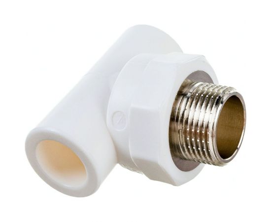 Тройник PPR VALTEC с переходом на наружную резьбу 20х3/4 VTp.733.0.02005 