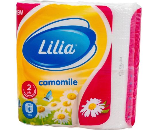 Туалетная бумага Лилия Ромашка 2слоя 4рулона 5628 – изображение 3