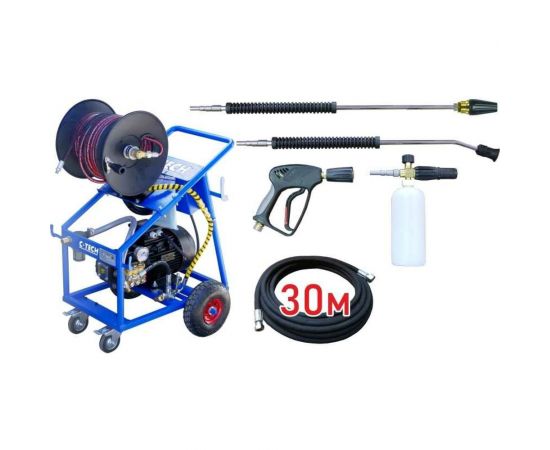 Мойка высокого давления для грузовой и спецтехники C-TECH профессиональная, мобильная TR2515ET3E4BP2FMT+vs TR2515ET3E4BP2DFMT-30-SF60-TN90 – изображение 3