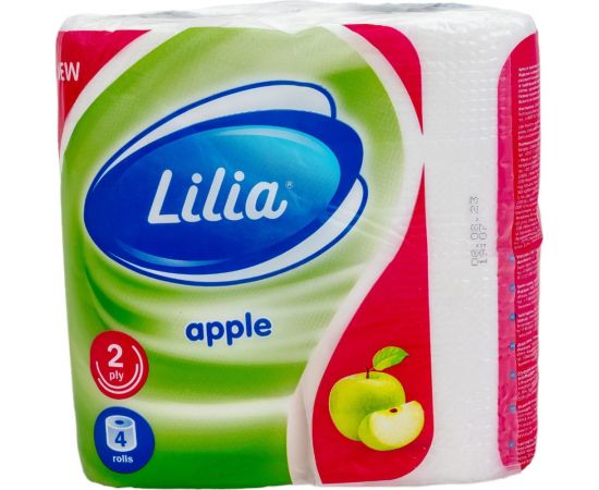 Туалетная бумага Лилия Яблоко 2слоя 4рулона 5635 – изображение 5