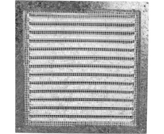 Решетка металлическая (250x250 мм; оцинкованная) ВИЕНТО РМ2525Ц – изображение 3