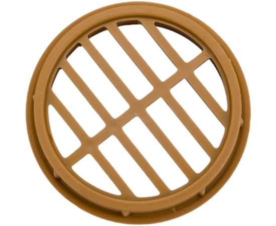 Решетка круглая вентиляционная (d=47 мм; светлый дуб) Volpato 2190-443-RC – изображение 3
