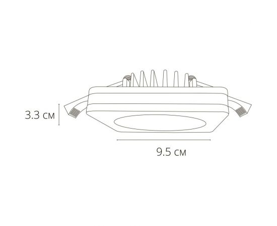 Потолочный светильник ARTE LAMP A8433PL-1WH – изображение 5