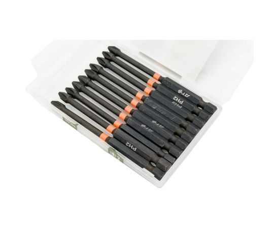 Бита ударная (10 шт; PH2х90 мм; 1/4"") Дело Техники 793255 – изображение 4