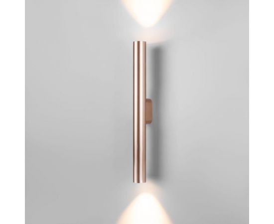 Настенный светодиодный светильник Elektrostandard langer матовое золото a061987 