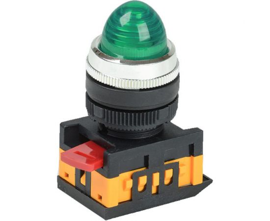 Сигнальная лампа IEK AL-22 зеленая, неон BLS20-AL-K06 