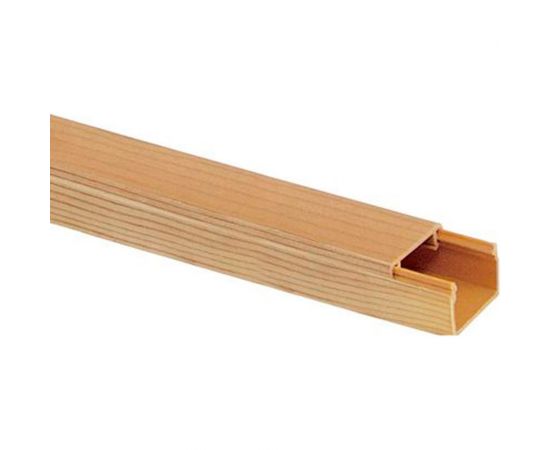 Кабельный канал DIRECT ELECTRIC ПВХ, 25,x25, сосна 3D DE19722097 