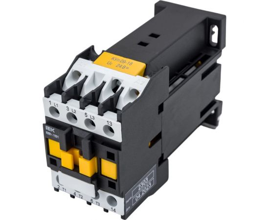 Контактор IEK КМИп-10910, 09А, 24В/АС3, 1НО KMD11-009-024-10 – изображение 4