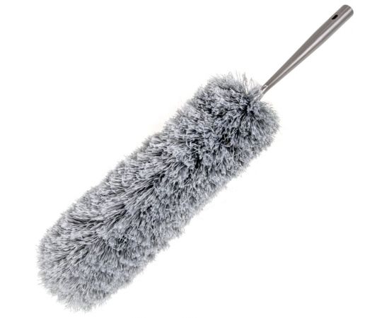 Пипидастр сметка-метелка для уборки LAIMA Home метелка 45 см, рукоятка 130-180 см, серый 606807 – изображение 9