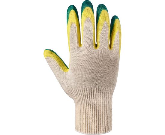 Перчатки Фабрика Перчаток 2й латекс, зеленые ПЕР-ОБЛ2-ЗЕЛ-100 – изображение 4