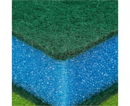 Губки для мытья посуды Luscan Макси 95x65x30 мм 5 шт/уп 549252 – изображение 3