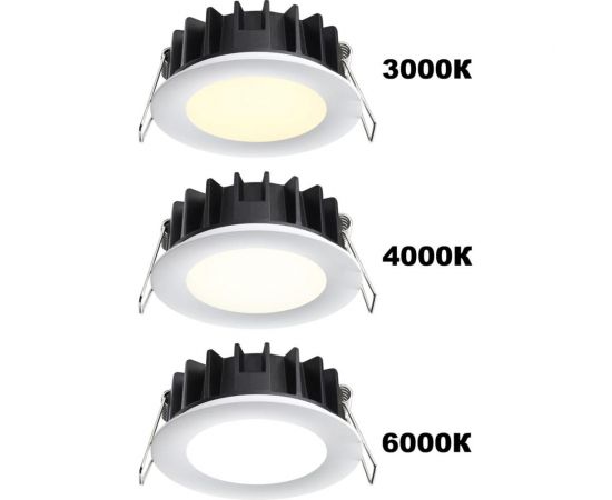 Встраиваемый светодиодный светильник Novotech с переключателем цветово 358955 – изображение 5