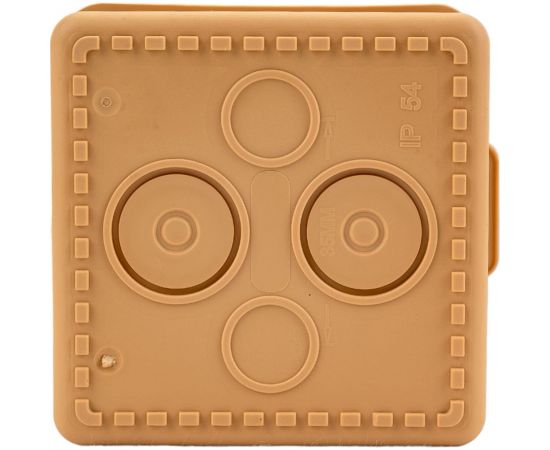 Распаячная коробка IEK км 65x65x50мм о/к ip54 4 вв. сосна UKO31-065-065-050-K34-54 – изображение 10
