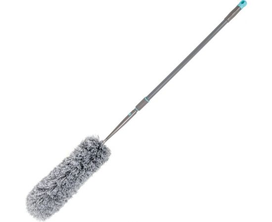 Пипидастр сметка-метелка для уборки LAIMA Home метелка 45 см, рукоятка 130-180 см, серый 606807 – изображение 7
