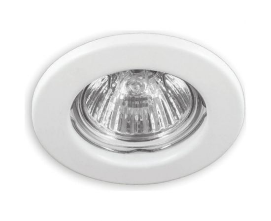 Потолочный встраиваемый светильник FERON dl10 mr16 50w g5.3 белый матовый 48463 – изображение 4