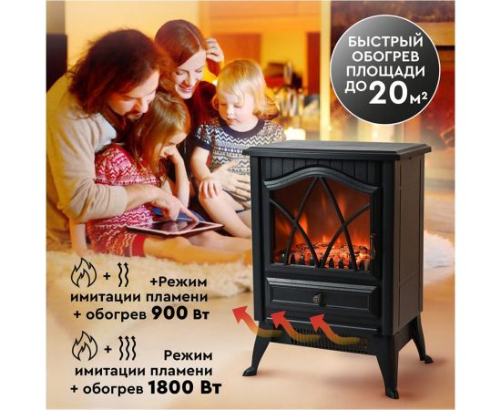 Напольный электрокамин Planta PFP-FS100 – изображение 6