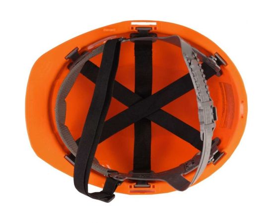 Каска РОСОМЗ СОМЗ-55 ВИЗИОН оранжевая, с очками О15 HAMMER ACTIVE plus 78214+11530/1 – изображение 6