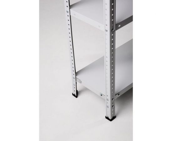 Стеллаж ООО ФУРАМА СТФ 2000x1000x800 мм, 7 полок, серый СТФ201080-7 – изображение 4