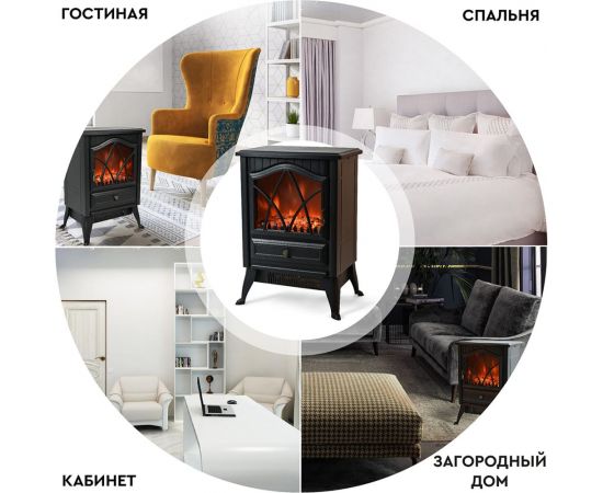 Напольный электрокамин Planta PFP-FS100 – изображение 4