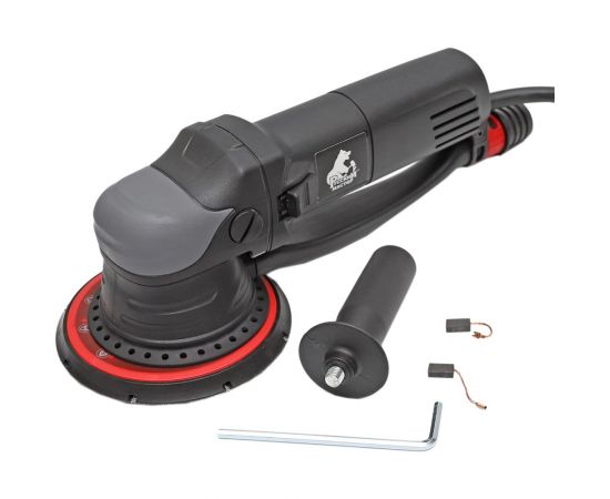 Электрическая орбитальная шлифовальная машинка ES-612 150мм, ход 12мм, 220В, 600Вт РМ-58383 