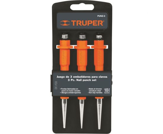 Набор кернов 3 шт Truper PUNZ-3 18064 