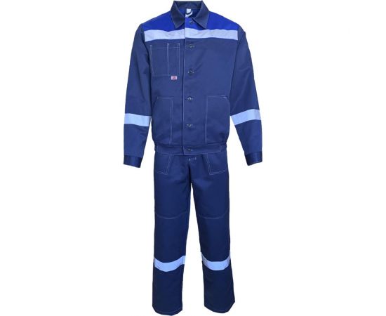 Летний костюм Спрут Енисей, темно-синий/васильковый, р.48-50/96-100, рост 170-176 131842 