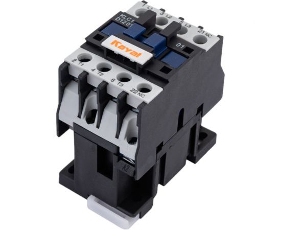Магнитный пускатель KAYAL KLC1-D1201, 12А, катушка управления 380В UCD12A380V – изображение 5