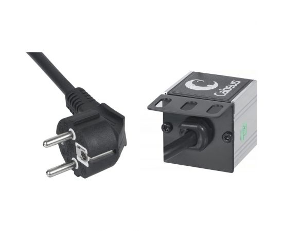 Блок евророзеток Cabeus горизонтальный, 6 розеток, фильтр, 16 A PDU-6P-F-2EU – изображение 3