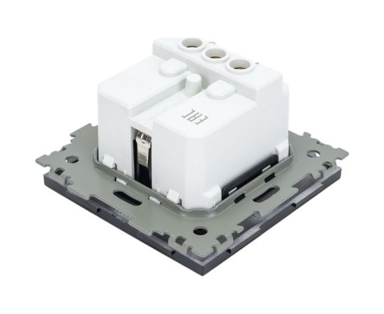 Электрическая розетка с заземлением CGSS 16А черная Практика PL-W160A-BCM – изображение 3