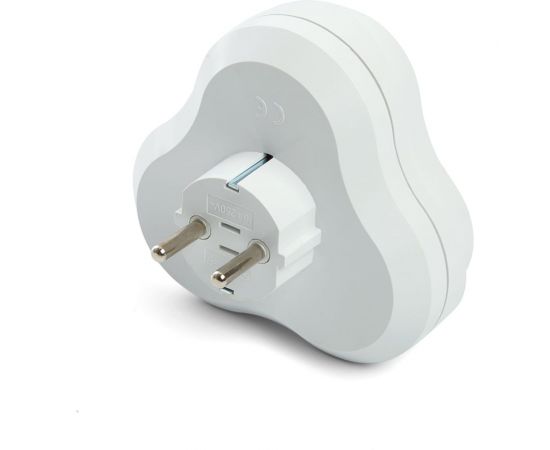 Сетевой 3-местный разветвитель STEKKER с заземлением adp16-23-21, 250v, 16a, abs пластик, белый, 49165 – изображение 6