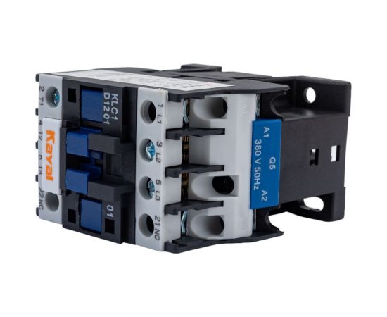 Магнитный пускатель KAYAL KLC1-D1201, 12А, катушка управления 380В UCD12A380V – изображение 9