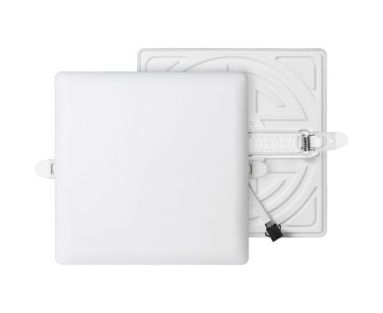 Светодиодная встраиваемая безрамочная панель Apeyron flp, 24Вт=18Вт+6Вт, 230В, 2040Лм, 4000К, ip20, 170x170x21мм, квадрат, 3 режим/ 06-118 