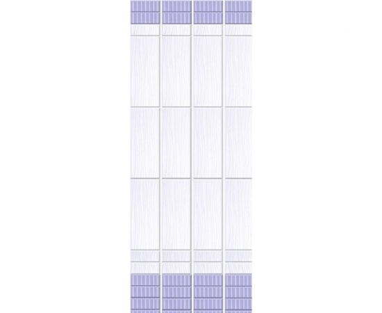 Панель ПВХ КронаПласт Unique ирис фон, 1 шт. 00-00023411 