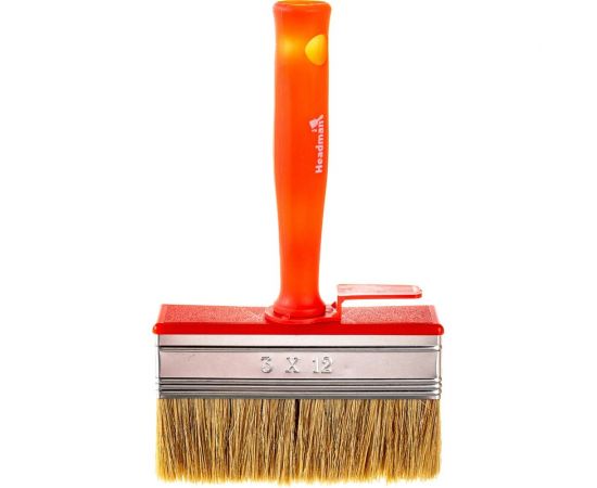 Кисть HEADMAN мини-макловица пластиковая ручка натуральная щетина 30*120 682-050 