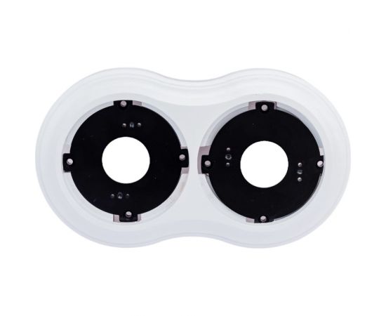 Двухместная рамка Мезонинъ, серия ""аврора"", цвет - белый, тм GE70832-01 – изображение 3