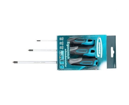 Набор отвёрток 3 шт S2 GROSS 12166 – изображение 9