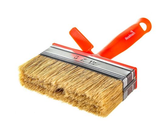 Кисть HEADMAN мини-макловица пластиковая ручка натуральная щетина 30*120 682-050 – изображение 2