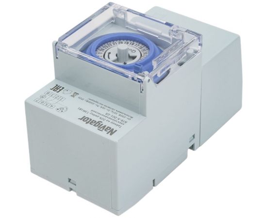 Таймер Navigator, NTR-A-D01-GR, на DIN-рейку, электромеханический 61560 – изображение 6