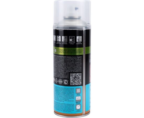 Алкидная атмосферостойкий лак Deton матовый, аэрозоль 520 мл DTN-A07569 – изображение 2