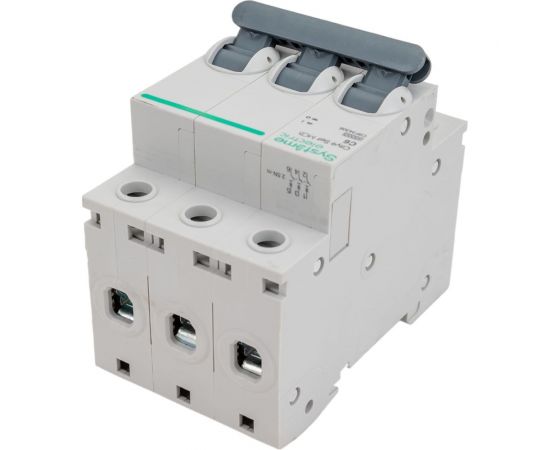 Автоматический выключатель Systeme Electric City9 set ав с 6а 3p 4.5ka 400в C9F34306 – изображение 3
