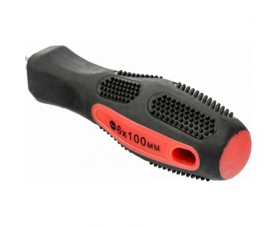 Отвертка SL6,0х100 мм MATRIX Anti-Slip 12220 – изображение 2