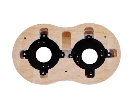 Двухместная рамка Мезонинъ, серия ""аврора"", цвет - белый, тм GE70832-01 – изображение 2