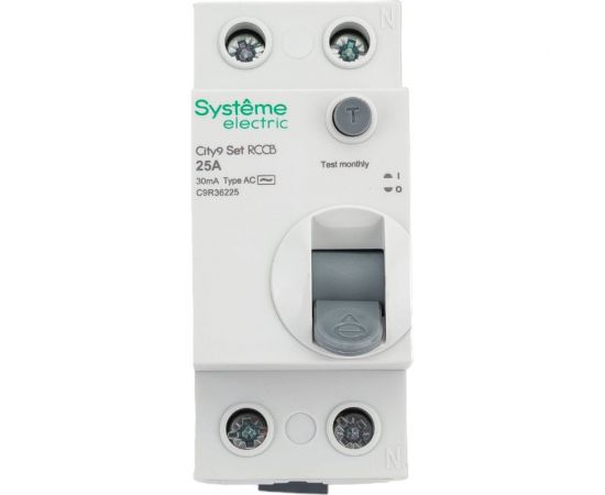 Выключатель дифференциального тока Systeme Electric City9 set вдт 25а 2p 30ма тип-ac 230в C9R36225 – изображение 4
