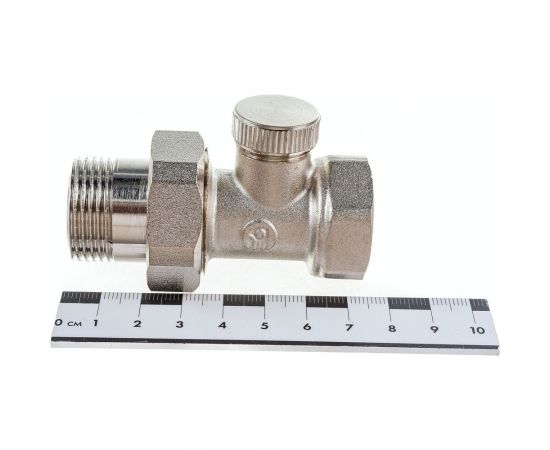 Настроечный прямой клапан для радиатора LAMMIN 3/4" LM21048000020 – изображение 2