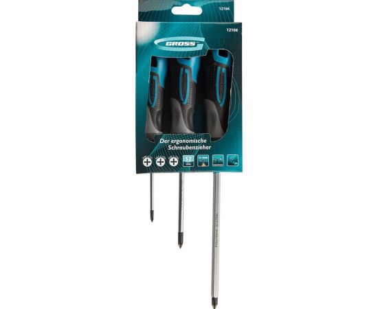 Набор отвёрток 3 шт S2 GROSS 12166 – изображение 13