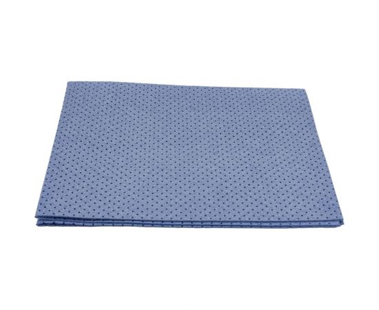 Искусственная перфорированная замша ACG SALPA 25 синяя, размер 55x40 см, 250 г/м 1002288 