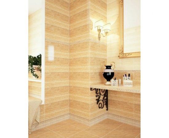 Напольная плитка Аликанте Нефрит-Керамика 01-10-1-16-01-11-120 (бежевая; 38,5x38,5 см; 6 шт.; площадь упаковки 0,888 кв.м) СК000027444 – изображение 2